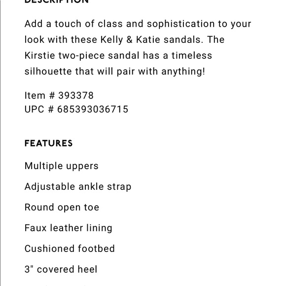 Kelly and Katie shoes - Picture 5 of 5